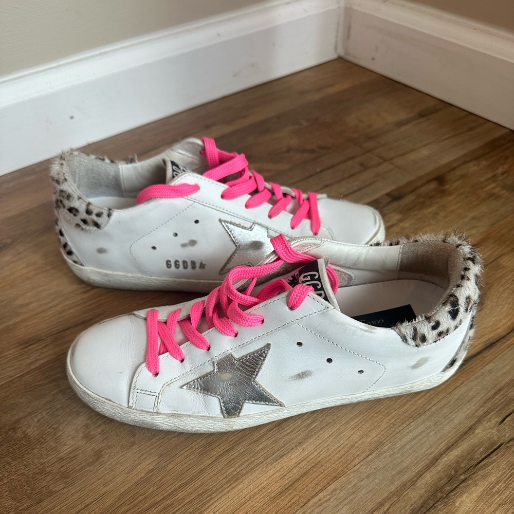 Golden Goose Deluxe Brand Super-Star Sneakers. Size 38 - Picture 7 of 9